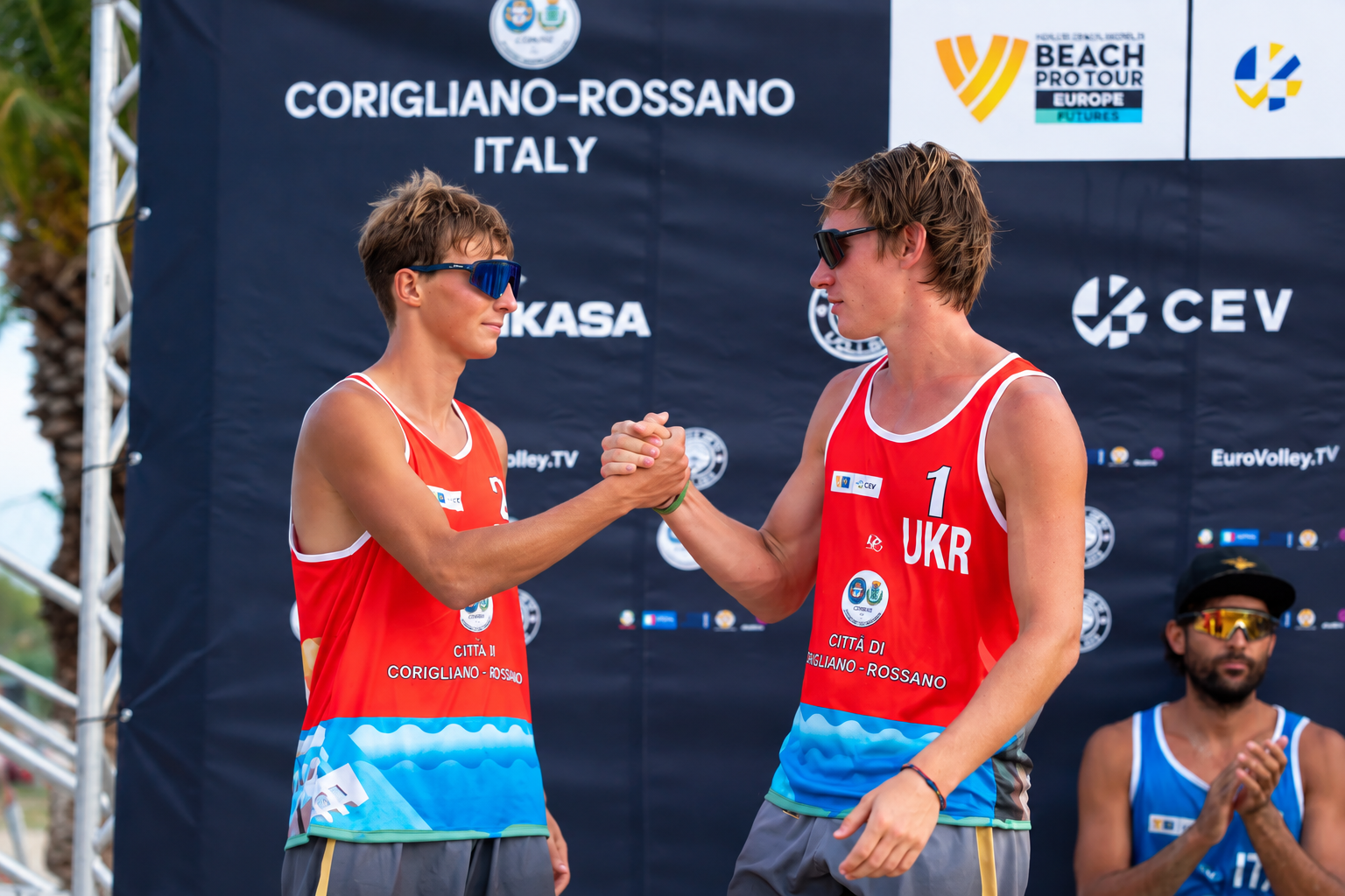 🥈 Дмитро Козій та Святослав Нагорний — срібні призери BPT Futures Corigliano Rossano!